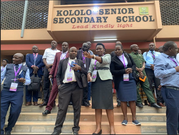 Mrs. Nankyanzi Betty Mwesigwa, Headteacher of Kololo Senior Secondary School