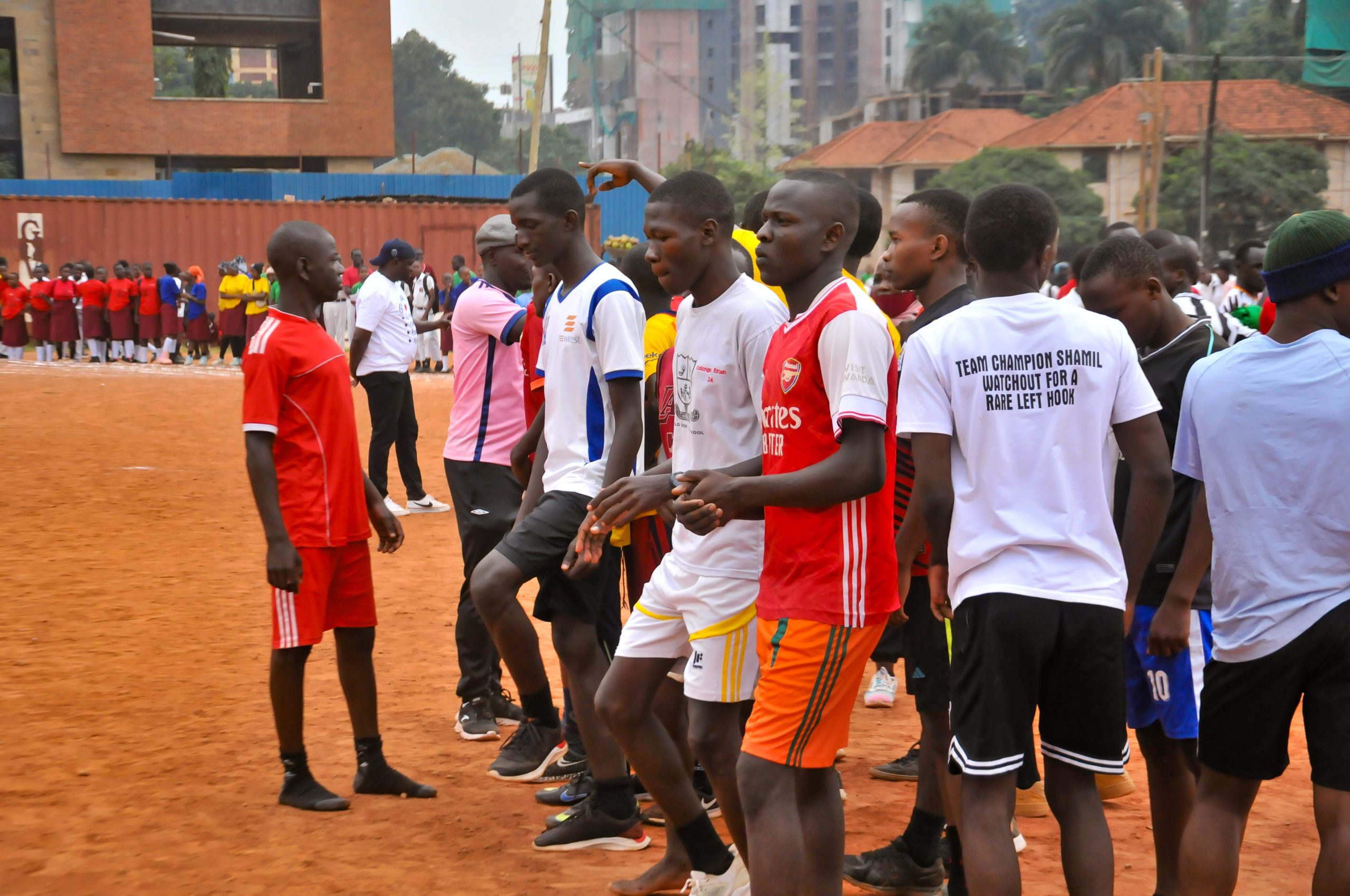 Kololo Senior Secondary School sports team group portrait